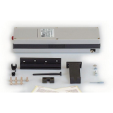 01654544 Электропривод для окон цепной Giesse VARIA UNI 230V выход 90-400 мм, Усилие 300N, цвет серый